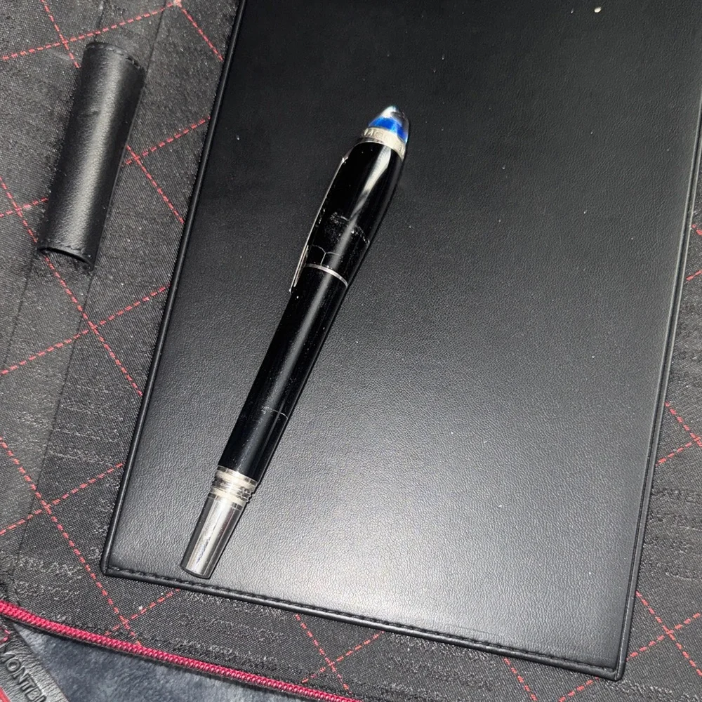 Montblanc Black and Red Tablet Case